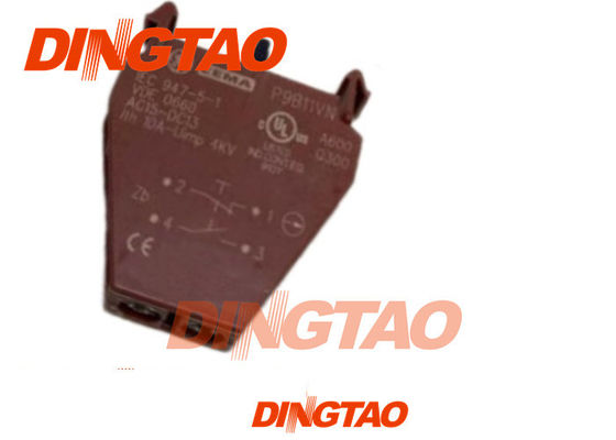 OEM S5200 GT5250 Cutter Parts 925500575 Sw Ge P9b11vn 1 Nc 1 No Contact Block