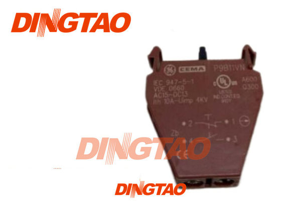 OEM S5200 GT5250 Cutter Parts 925500575 Sw Ge P9b11vn 1 Nc 1 No Contact Block