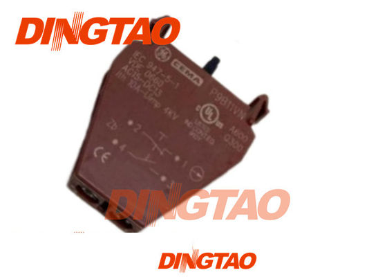 OEM S5200 GT5250 Cutter Parts 925500575 Sw Ge P9b11vn 1 Nc 1 No Contact Block