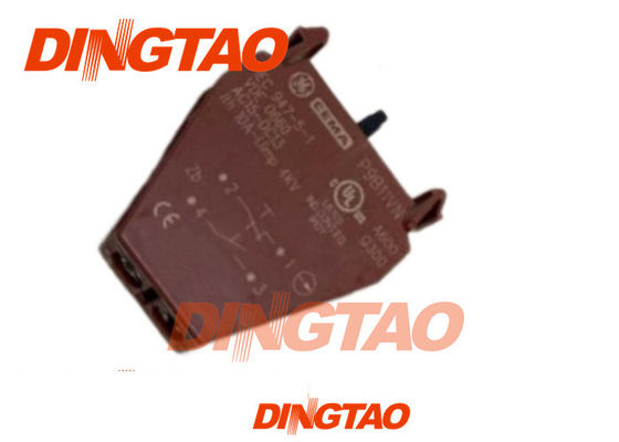 OEM S5200 GT5250 Cutter Parts 925500575 Sw Ge P9b11vn 1 Nc 1 No Contact Block