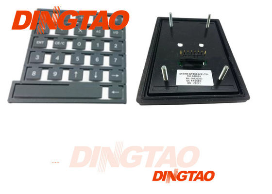 925500528 Keypad Beam Black S32 / 52 / 72 Cutter Parts For GT1000 GTXL Cutting