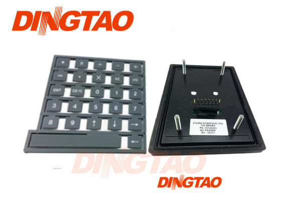 925500528 Keypad Beam Black S32 / 52 / 72 Cutter Parts For GT1000 GTXL Cutting